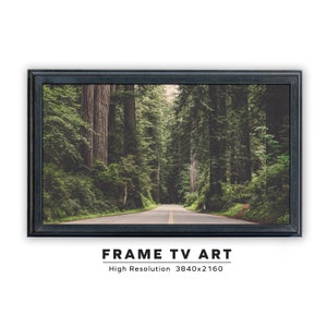 Samsung Frame TV Art. Redwood National Park. Instant Digital Download. Frame TV Size 3840 x 2160. Art Print for the Frame TV.