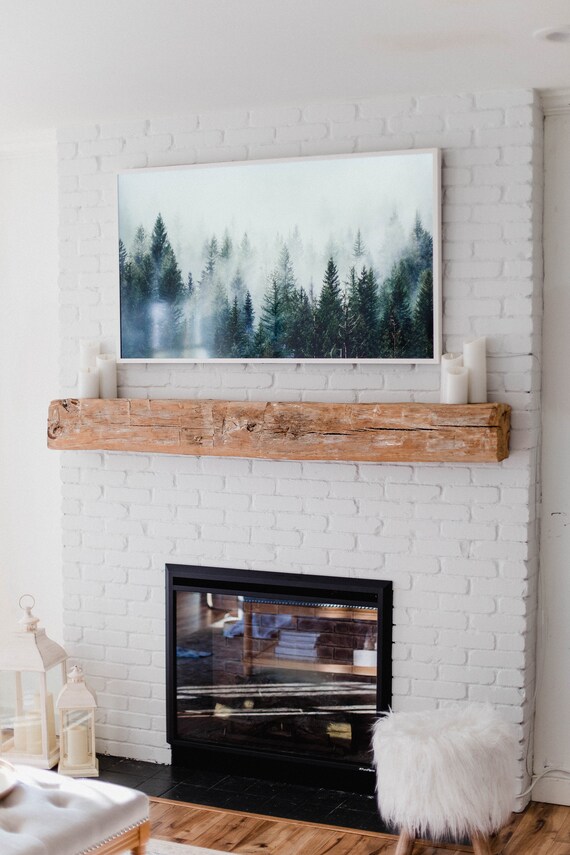 Samsung Frame Tv Art Instant Download Evergreen Trees Etsy Finland