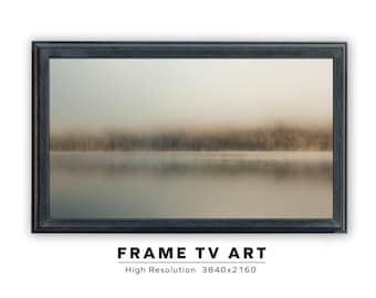 Samsung Frame TV Art. British Columbia. Instant Digital Download. Frame TV Size 3840 x 2160. Lake View Art Print for the Frame TV.