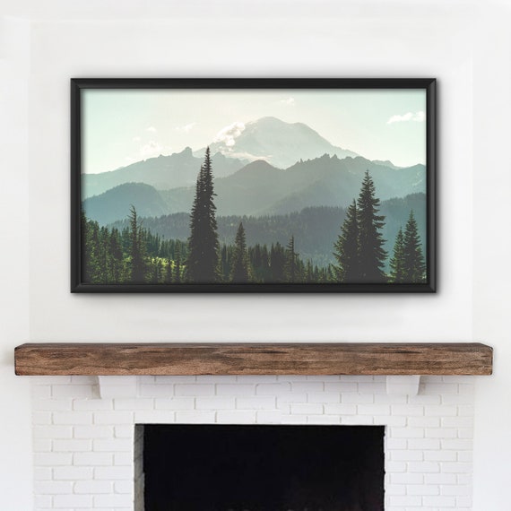 how to mount a frame tv