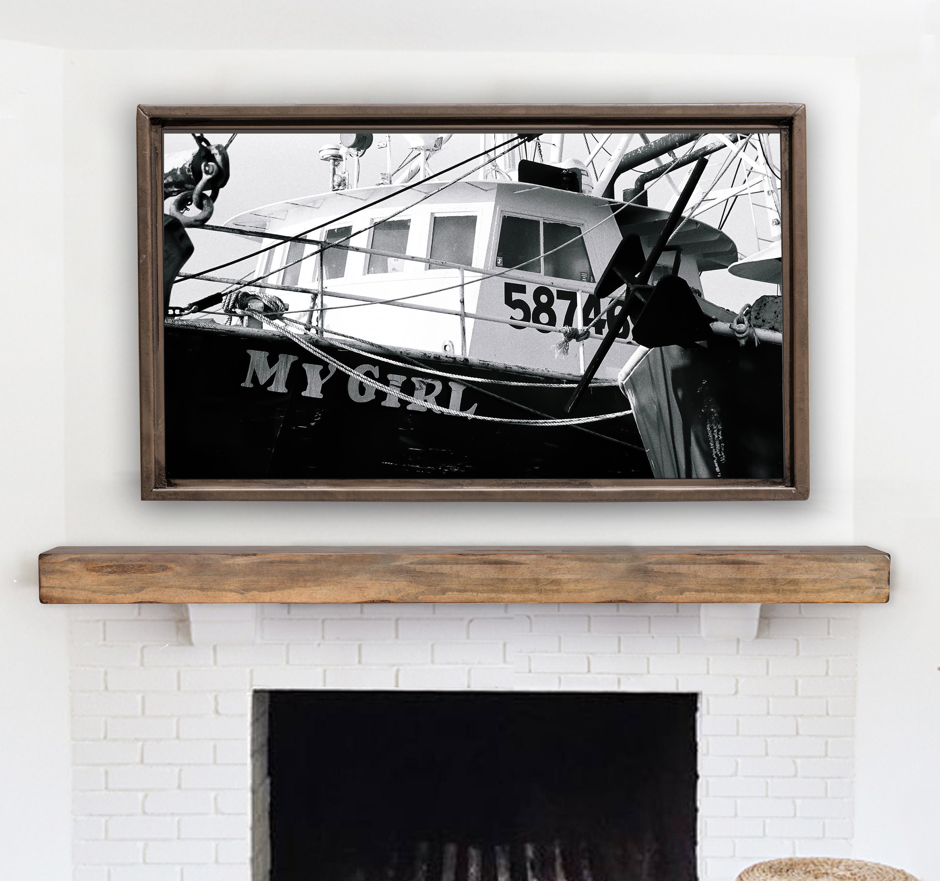 Samsung Frame Tv Art My Girl Cape May New Jersey Black And Etsy Samsung Frame Tv Art My Girl Cape May New Jersey Black And Etsy