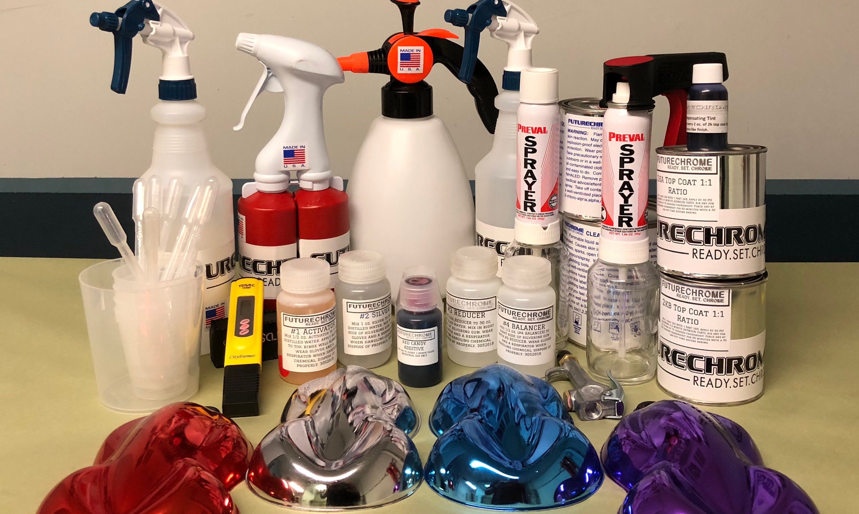 Spray Chrome Kit Etsy Canada