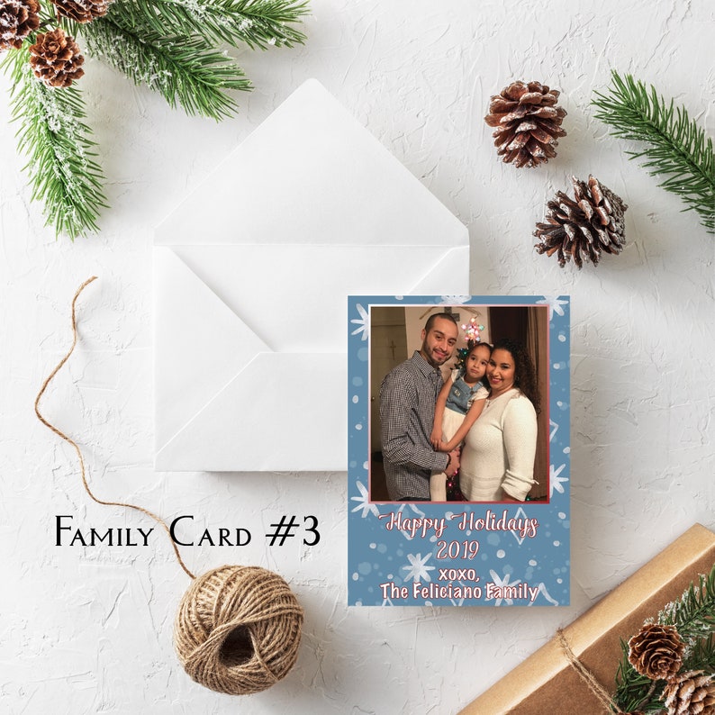 Family Christmas Cards Family Holiday Cards Merry Christmas Personalized Holiday Cards Christmas Cards Happy Holidays Family Photo