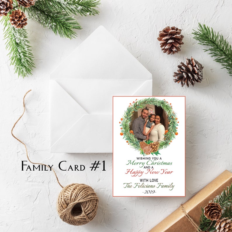 Family Christmas Cards Family Holiday Cards Merry Christmas Personalized Holiday Cards Christmas Cards Happy Holidays Family Photo