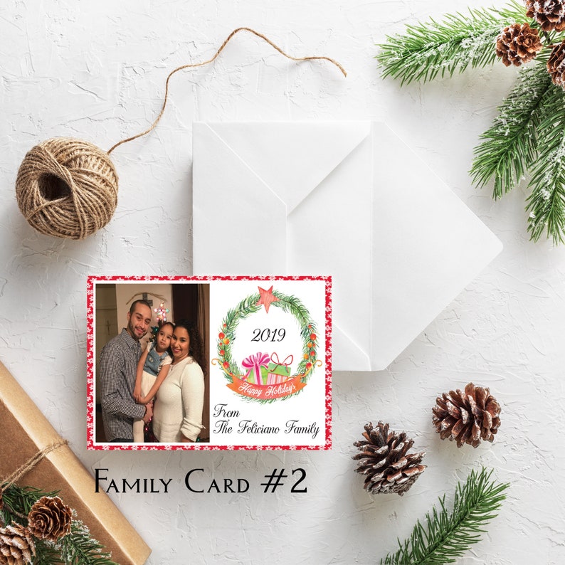 Family Christmas Cards Family Holiday Cards Merry Christmas Personalized Holiday Cards Christmas Cards Happy Holidays Family Photo