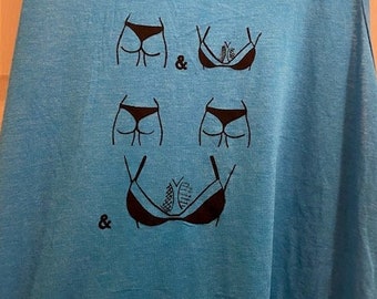 Ass Titties Funny Tank Top Unisex