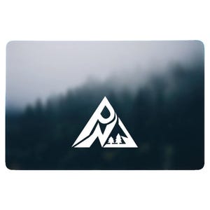 PNW Decal | PNW Mountain Decal | Mountain Sticker | Pacific Northwest Decal | Pacific Northwest Sticker | PNW Sticker