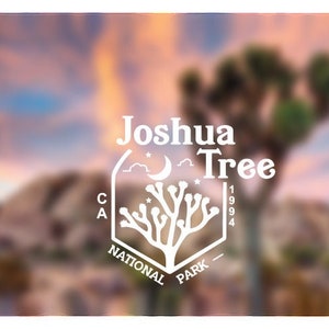 Joshua Tree National Park Decal | Joshua Tree National Park Sticker | National Park Sticker