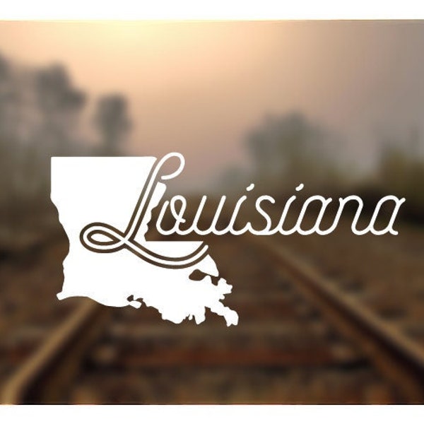 Louisiana Decal | Louisiana Sticker