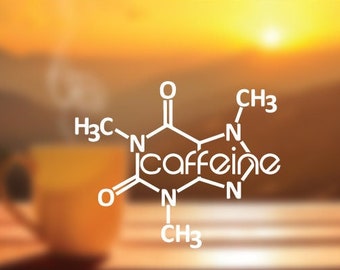 Caffeine Decal | Caffeine Sticker