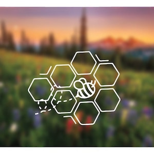 Honey Bee Decal | Honey Bee Sticker