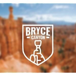 Bryce Canyon National Park Aufkleber | Bryce Canyon Nationalpark Sticker