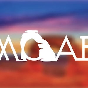 Moab National Park Vinyl Decal | Arches Design