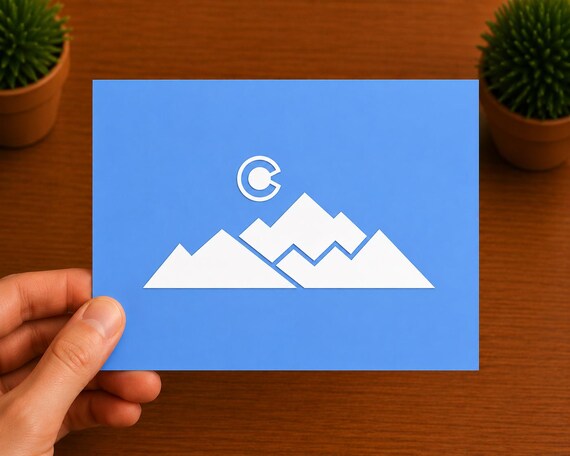 Colorado Mountain Decal | Rocky Mountain Sticker | Colorado Outdoor Gift | Mountain Vinyl Decal