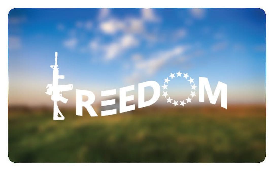 Freedom Isn’t Free Window Decal Sticker | Custom Made In The USA | Fast - Foto 9