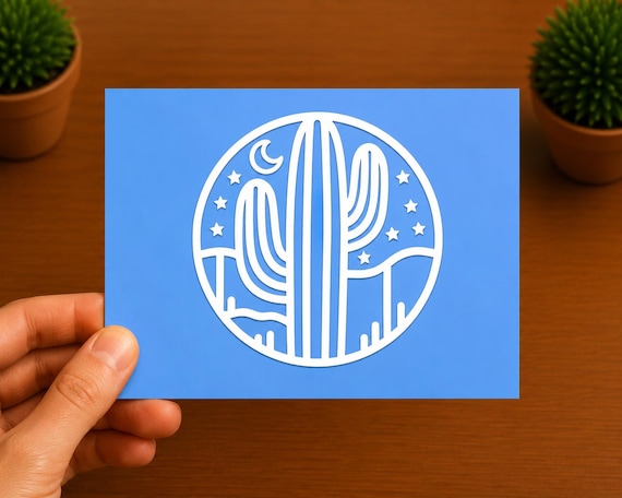 Saguaro Cactus Decal | Arizona Vinyl Sticker | Southwest Desert Car Window Decal | Cactus Lover Gift