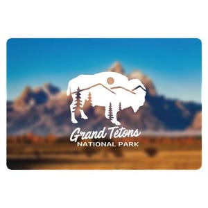 Grand Teton National Park Aufkleber | Grand Teton National Park Aufkleber