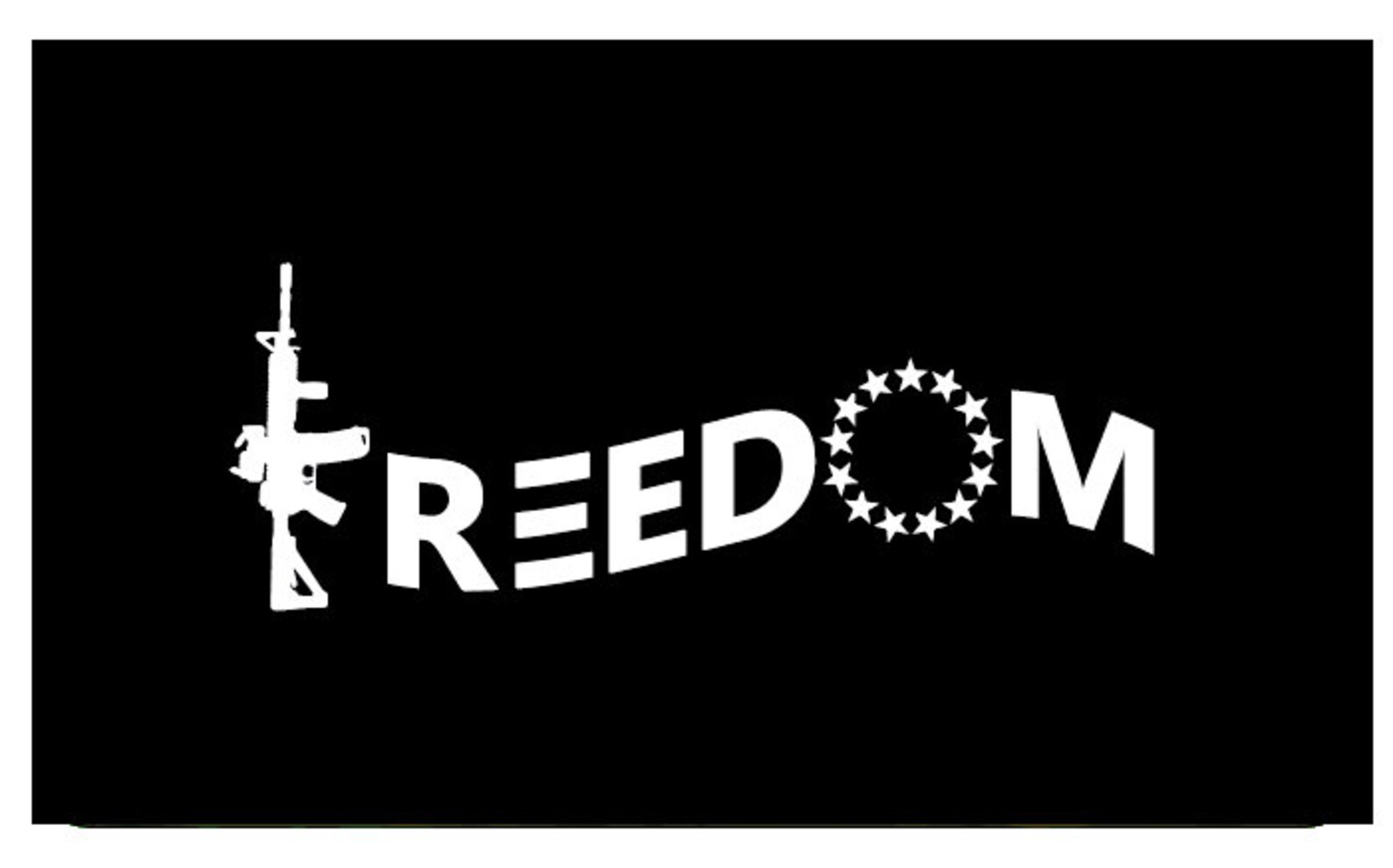 Freedom Decal Freedom Sticker America Sticker Etsy