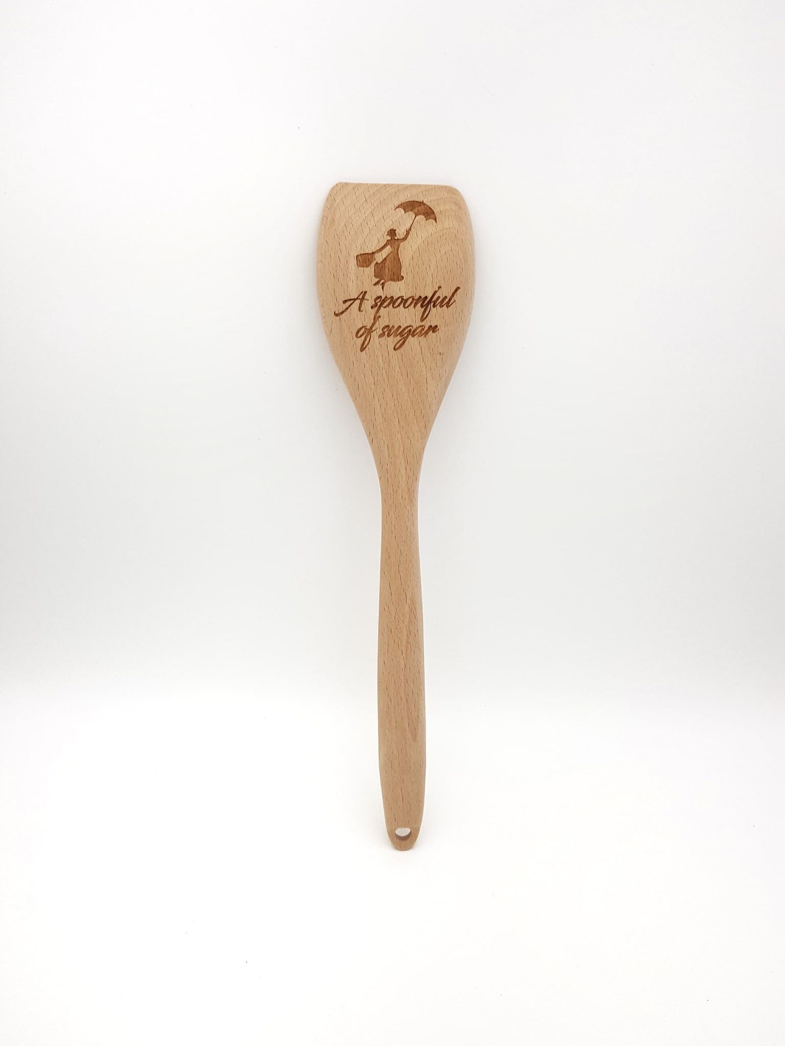 Laser Engraved Wooden Spoons Mary Poppins Etsy UK