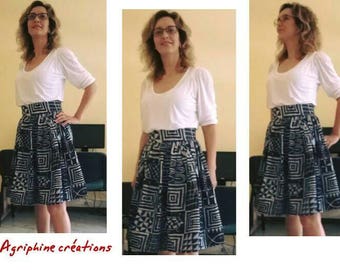 Name I MIDI skirt made in Ndop midi skirt