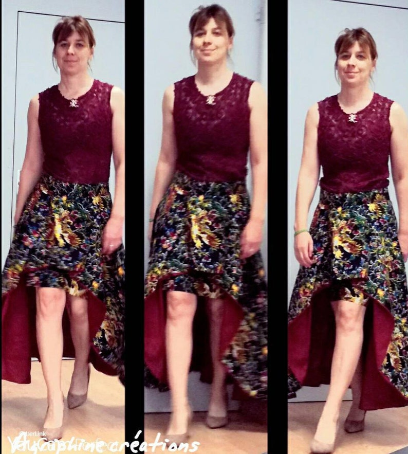 Skirt lined wax size 4042 Skirt lined with wax size 1012