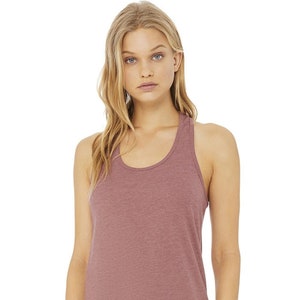 Individuell BELLA + CANVAS - Frauen Jersey Racerback Tank - 6008