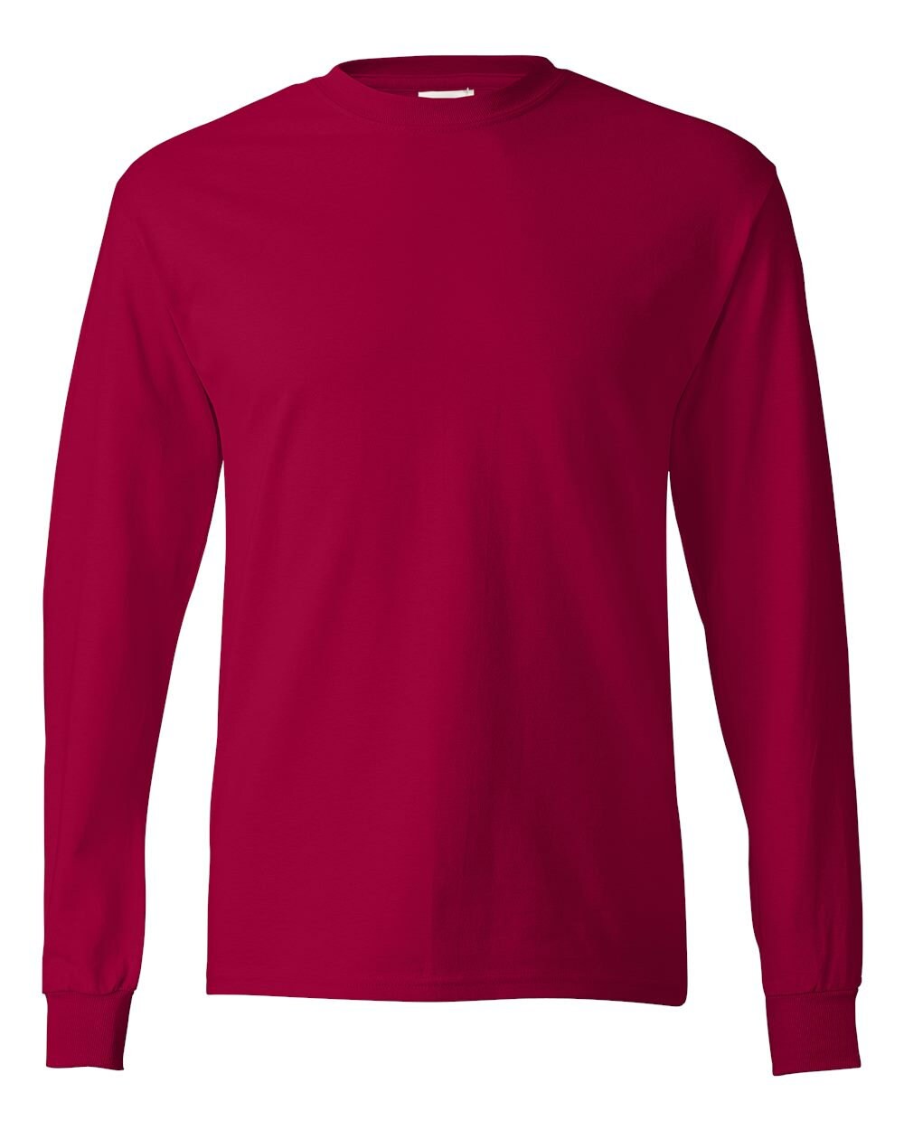 Custom Hanes Authentieke Lange Mouw T 