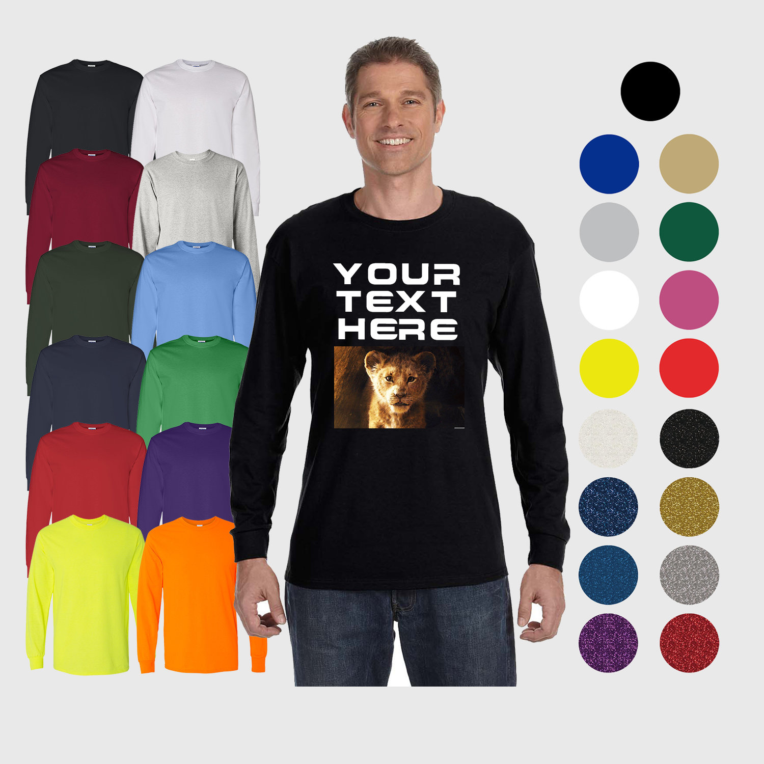 put text on t shirt