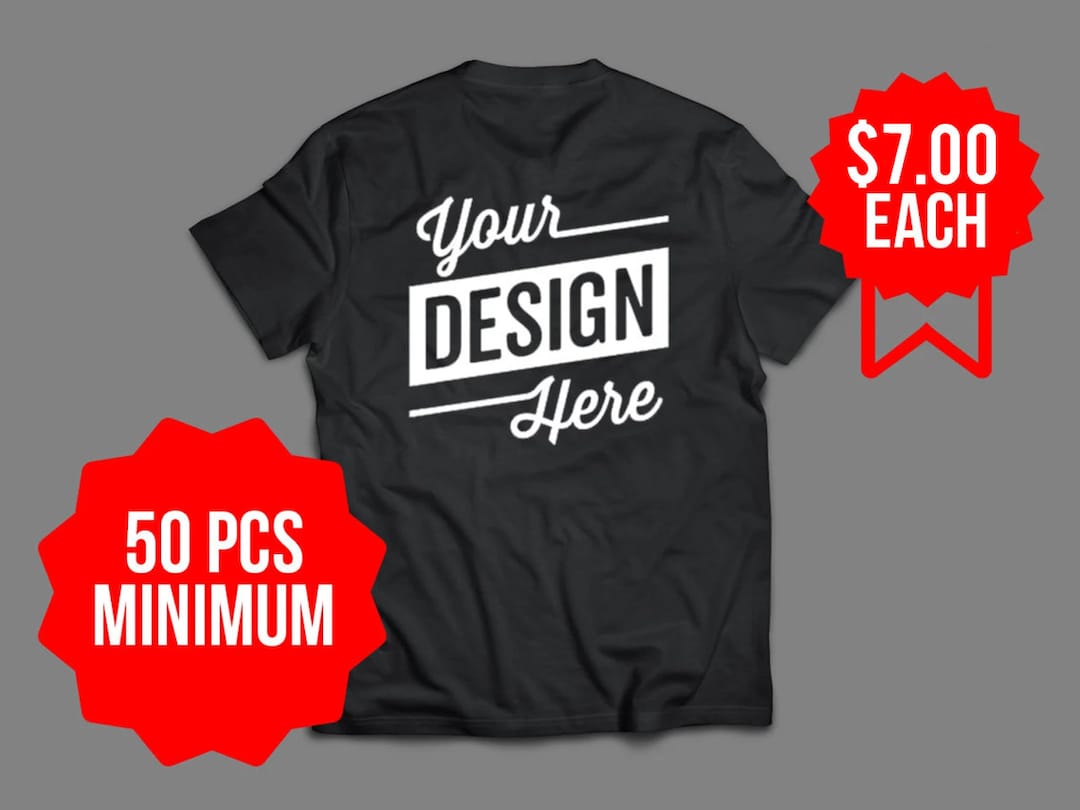 Camisetas personalizadas sin pedido minimo sale