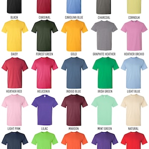 Gildan Men's Plain T-shirts 10-pack Crew Heavyweight 5.3oz - Etsy