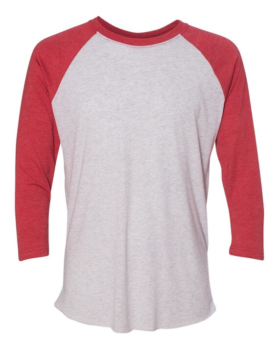 Livello successivo personalizzato T shirt raglan da baseball con