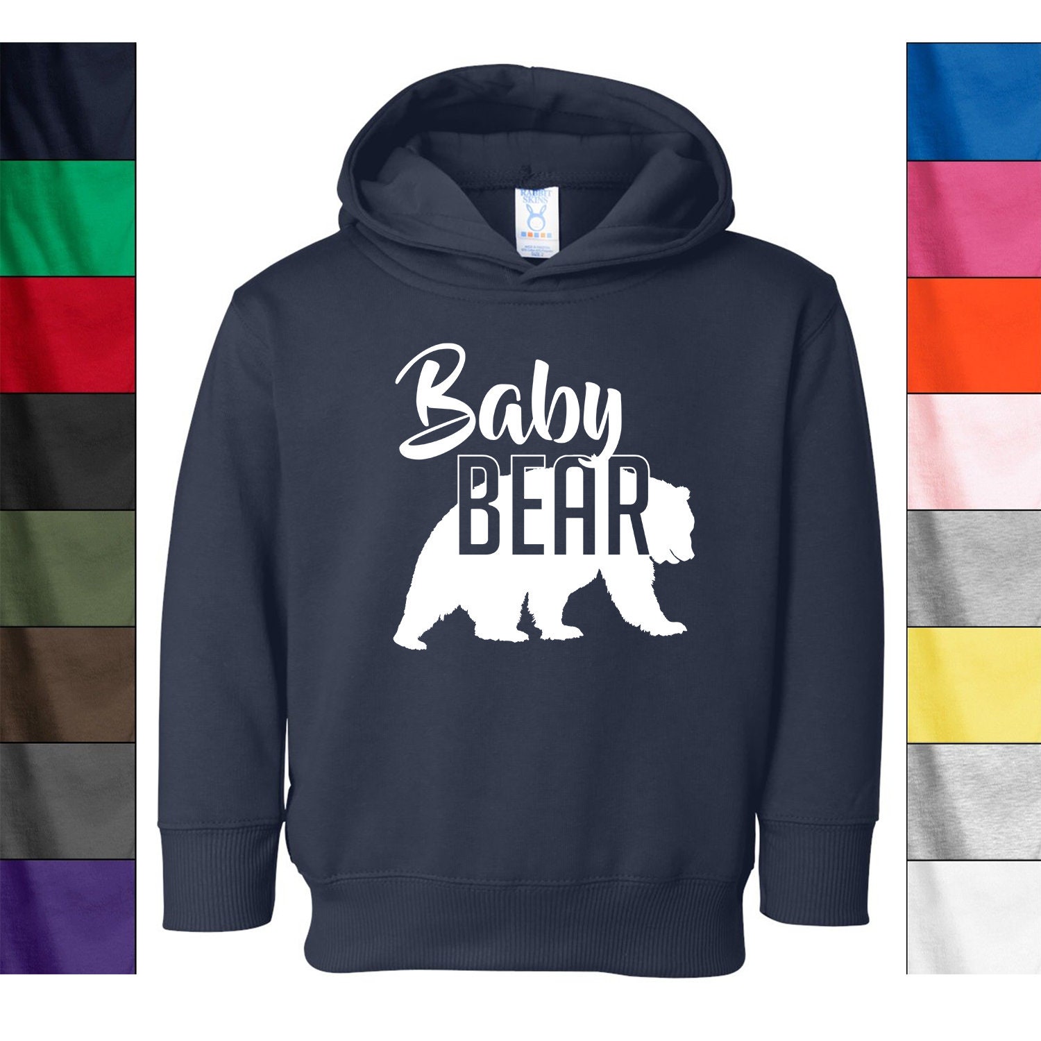 Baby Bear Sweatshirt Hoodie for Toddlers Boy Girl Great Gift Etsy