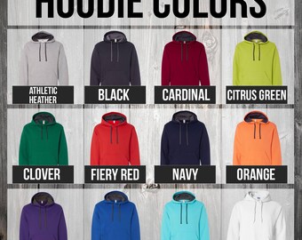 Custom Photo on a Hoodie With Custom Text, Glitter, Sayings