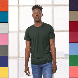 Custom Bella + Canvas - Unisex Triblend Short Sleeve Incredibly Soft T-Shirt - 3413