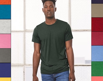Custom Bella + Canvas - Unisex Triblend Short Sleeve Incredibly Soft T-Shirt - 3413