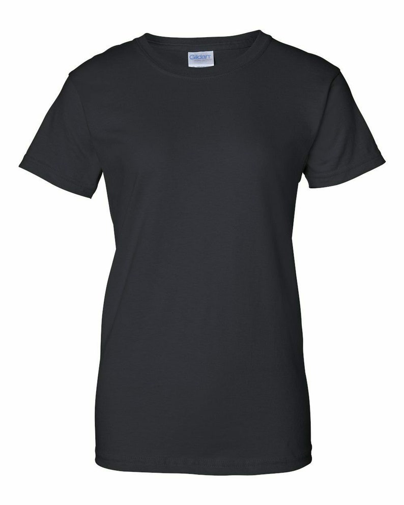 Custom Gildan Womens Plain T Shirt Ultra Cotton Short Sleeve Etsy