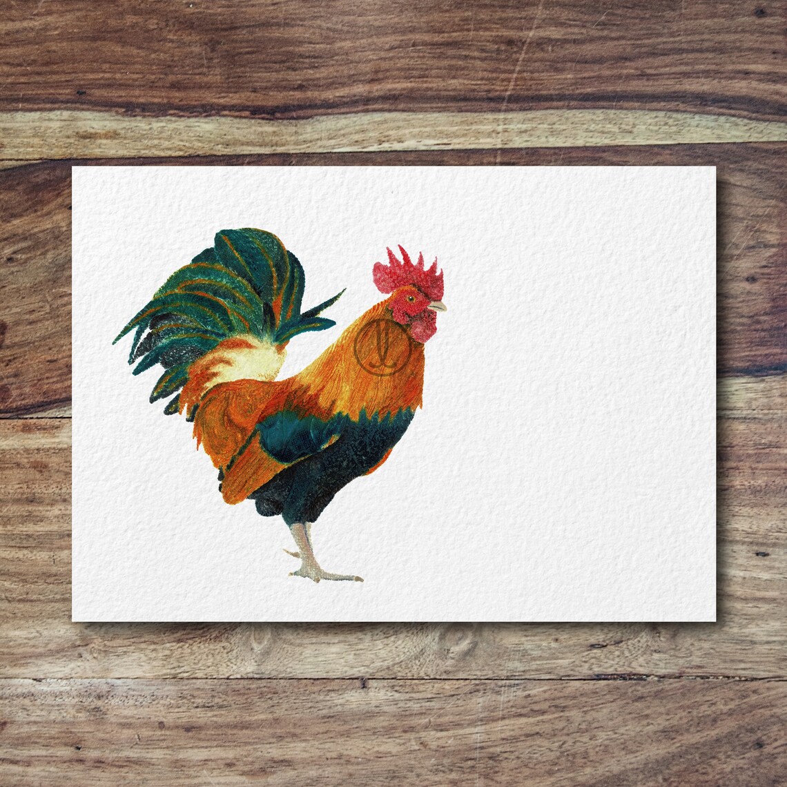 Gallic Rooster rooster Art Rooster Print Chicken Art - Etsy