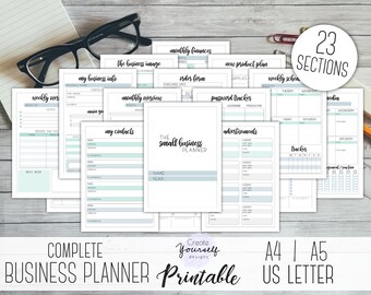 financial planner printable digital planner budget planner etsy