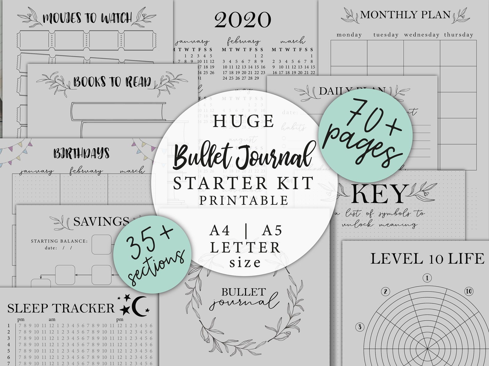 Bullet journal Starter Kit