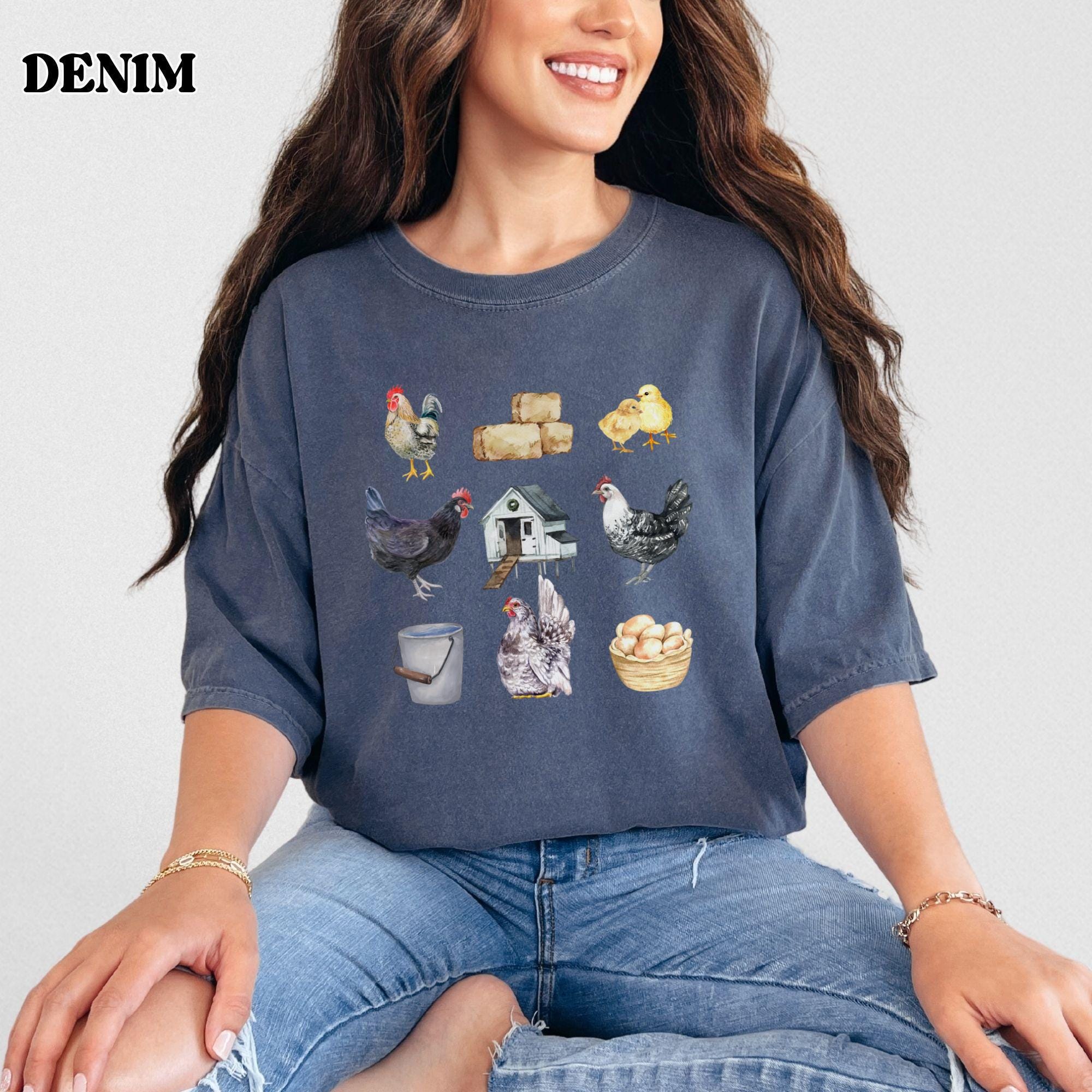 Chicken Lover Shirt, Crazy Chicken Lady Tee, Farm Life T-Shirt, Backyard Chicken Gift, Funny Chicken Shirt, Homestead, Egg Dealer