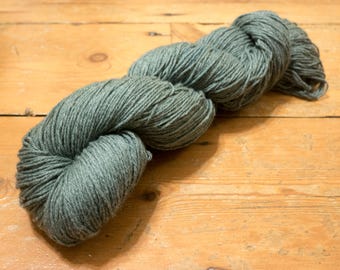 Kelp hand dyed SW merino/cotton sock/4ply yarn