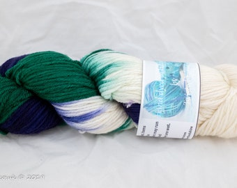 Votes For Women hand dyed Superwash merino DK yarn