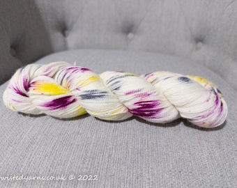Gemstones Hand Dyed Merino Sock Yarn