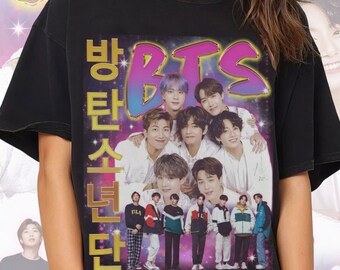 90s Bts Shirt - Etsy Canada