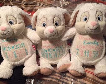 stuffie personnalisée