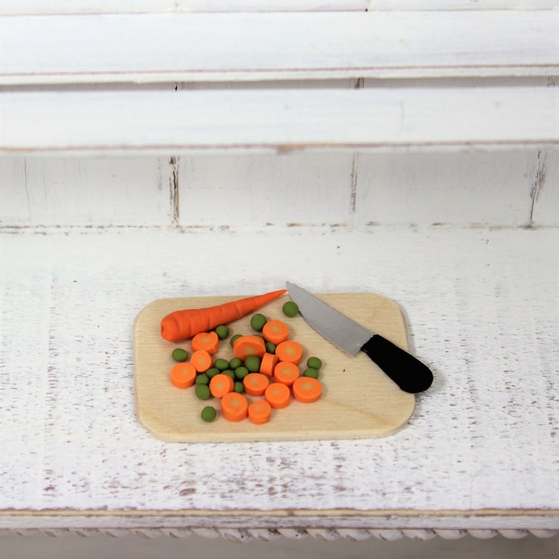 Miniature Peas and Carrots Set or Miniature Whole Carrots Etsy