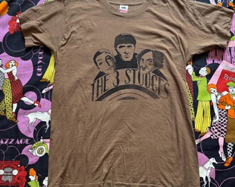 Vintage 1994 3 Stooges Single Stitch Tee XL - Etsy