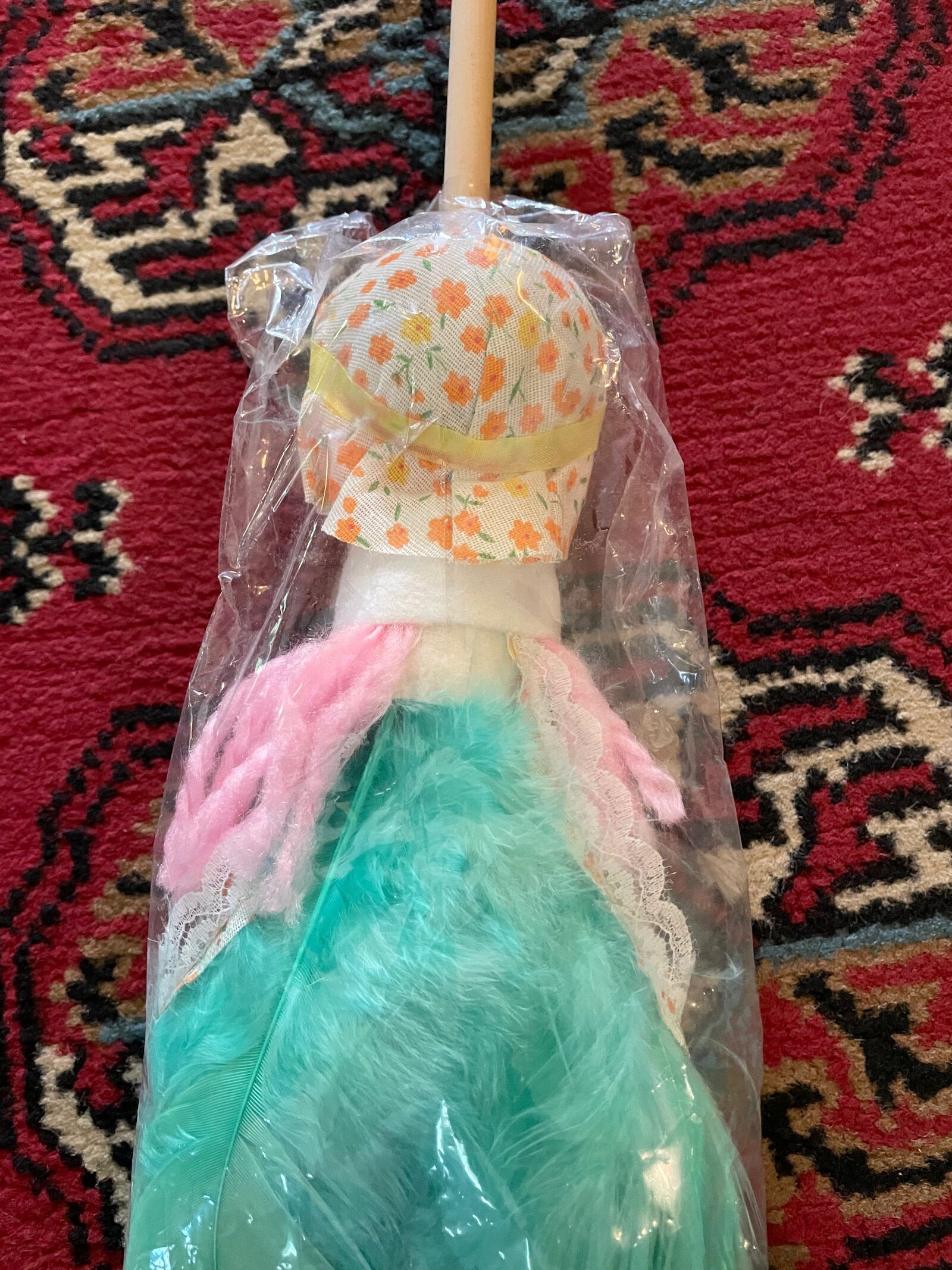 1980s Vintage Kmart Feather Duster Doll Mint in Bag Cuteness Etsy