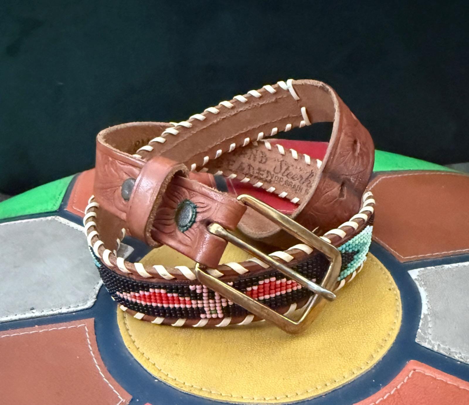 Beaded Southwestern Belt - Etsy display picture 2