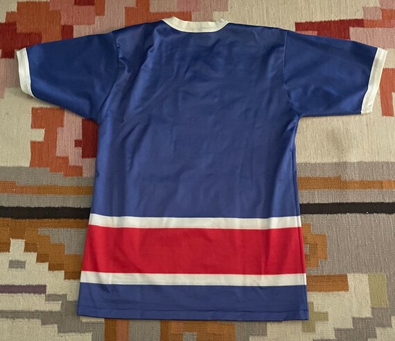 Vintage USA Nylon Hockey Jersey by Bob Mccarthy Athletic Wear 
